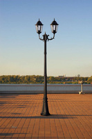 Lampa ogrodowa stojąca K-7006A2/2 CZARNY z serii LOZANA