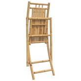 vidaXL Składane krzesła ogrodowe, 6 szt., 46x66x99 cm, bambusowe