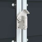 Obudowa na kosz na śmieci, potrójna, antracyt, 216x81x115 cm