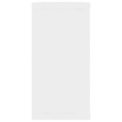 vidaXL Półki ścienne kostki, 4 szt., białe, 100x15x30 cm