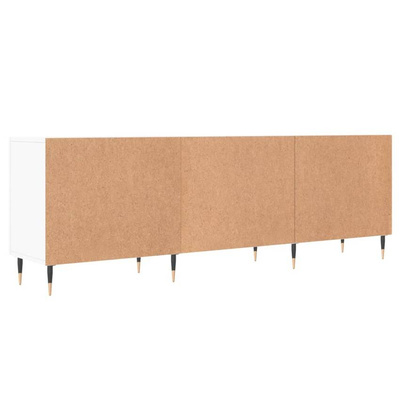 vidaXL Szafka pod TV, biała, 150x30x50 cm, materiał drewnopochodny wariant 7