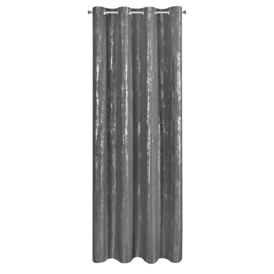 Zasłona Libi grafitowa 140x250