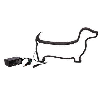 DOG LAMPA lampka stołowa LED IQ KIDS czarny