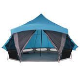 Namiot Tipi z dachem Niebieski 508 x 470 x 300 cm tafta