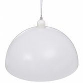 vidaXL Lampy sufitowe, 2 szt., regulowana długość, półokrągłe, białe