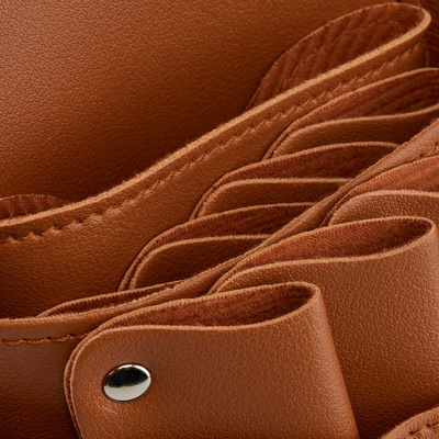 Kabura pas na nożyczki fryzjerskie T14 brązowe 143633