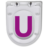 Deska sedesowa, wolnoopadająca, z szybkozłączem, biała