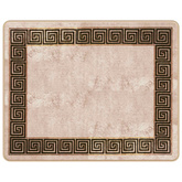 Chodnik dywanowy MARSA Czarny 80 x 100 cm Poliester i PVC