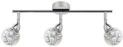 Lampa sufitowa Bolo spot regulowana 3-punktowa do salonu LED