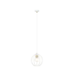Lampa wisząca GINO 1 WHITE/GOLD