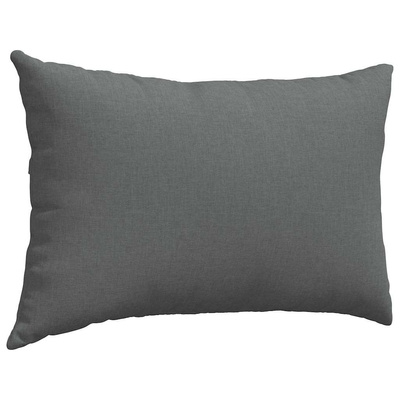 Poduszki na sofę 2 pcs Ciemnoszary 60 x 40 cm tkanina