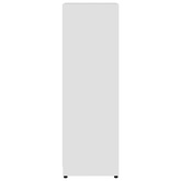 Szafka łazienkowa, biała, 30x30x95 cm, materiał drewnopochodny