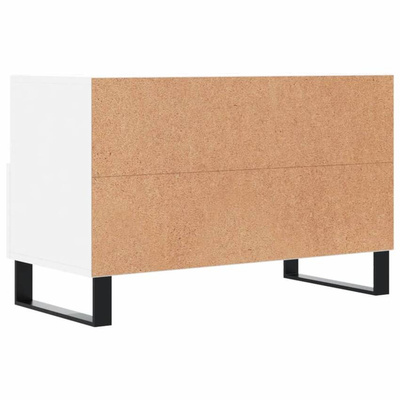 vidaXL Szafka pod TV, biała, 80x36x50 cm, materiał drewnopochodny wariant 13