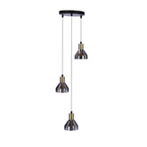 Lampa wisząca złota 3xE14 18cm Gregory 33-78995