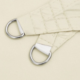 Żagiel ogrodowy, tkanina Oxford, prostokątny, 4x5 m, kremowy