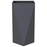 Donica Antracyt 40 x 40 x 75 cm Stal