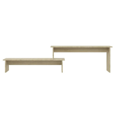 vidaXL Szafka pod TV, dąb sonoma 180x30x43 cm, materiał drewnopochodny