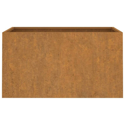 vidaXL Donica, 62x40x39 cm, stal kortenowska