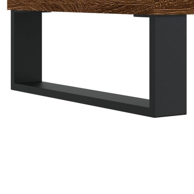 vidaXL Szafka pod TV, brązowy dąb, 100x34,5x44,5 cm
