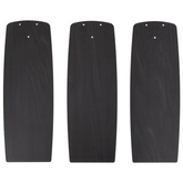 vidaXL Wentylator sufitowy z lampą i pilotem, 108 cm, ciemnobrązowy