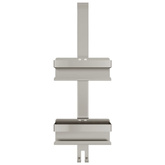 Wiszący organizer prysznicowy, szczotkowana stal nierdzewna 304