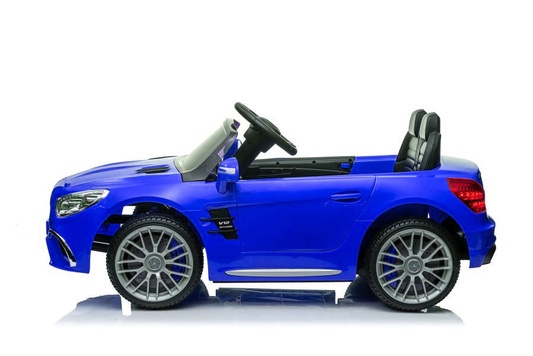 Auto Na Akumulatr Mercedes SL65 S Pilot LCD Niebieski Lakierowany