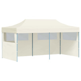 Namiot Imprezowy Kremowy 291 x 580 x 315 cm Materiał Oxford