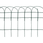 Obrzeże ogrodowe, malowane proszkowo żelazo, 25 x 0,4 m