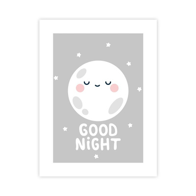 Good Night Plakat : Rozmiar - 30x40 cm