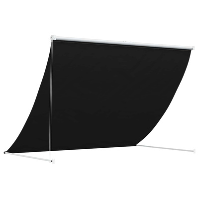Markiza Czarny 200 x 150 cm 180 g / m? Poliester z powłoką PU