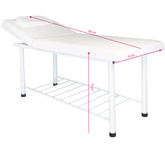Leżanka do masażu 812 basic biała 129074