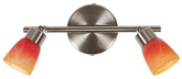 Lampa sufitowa Candellux 92-07370 Drops listwa 2xG9 matowy nikiel 