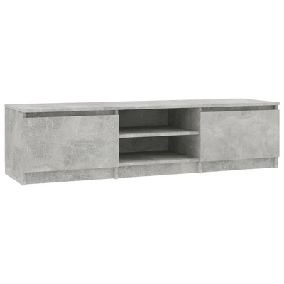 vidaXL Szafka pod TV, betonowy szary, 140x40x35,5 cm