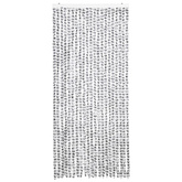 Zasłona przeciwko owadom, jasno i ciemnoszara, 90x220cm, szenil
