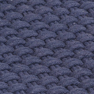 vidaXL Dywan prostokątny, granatowy, 180x250 cm, bawełna