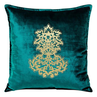 Poszewka Royal ciemnoturkusowa 45x45 wariant 4