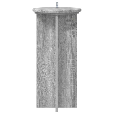 Stojak na rośliny 2 pcs Szary Sonoma 29,5 x 29,5 x 60 cm