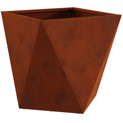 Donica Rdzawy 50 x 50 x 50 cm