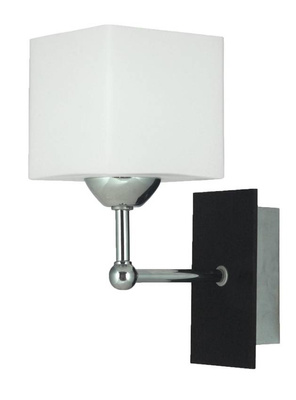 Lampa Ścienna Kinkiet Candellux Cubetto 21-24513 E27 Drewno+Chrom