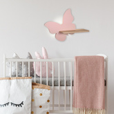Lampa ścienna kinkiet 5W LED 4000K Kids różowy BUTTERFLY 21-84897