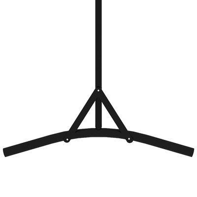 Parawan pokojowy, czarny, 175 x 180 cm, tkanina