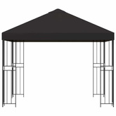 Altana 3 x 3 m antracytowy Poliester i Stal 190 gsm