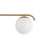 Lampa Sufitowa Milano mleczne kule 3xE27 Abruzzo Klinto