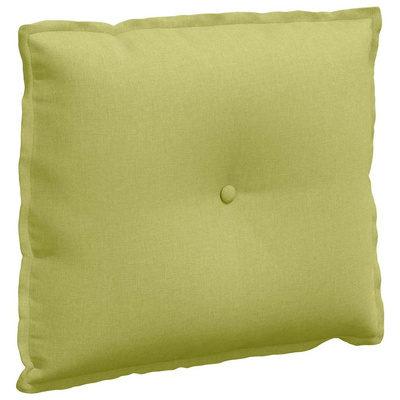 Poduszka na plecy Jasnozielony 60 x 19 x 50 cm tkanina