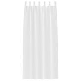 Firany blackout z kółkami 2 pcs Czysta Biała 225 x 140 cm