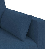 Sofa Niebieski 139 x 78 x 80 cm tkanina