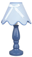 Lampka stołowa nocna niebieska Lola 41-04710