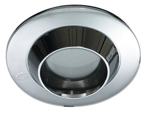 Nowoczesna oprawa wpuszczana MR16 SH-02 CH srebrna IP65 + oprawka GU10