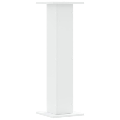 Stojaki na rośliny, 2 szt., białe, 30x30x95 cm