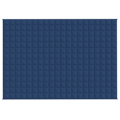 Koc obciążeniowy, niebieski, 138x200 cm, 10 kg, tkanina